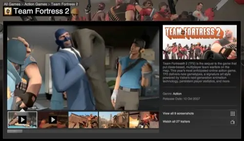 Team Fortress 2 dispo pour Mac