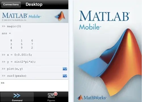 Matlab, puisque les matheux ont un iPhone