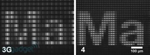 iPhone 4 vs iPhone 3G : l'écran au microscope