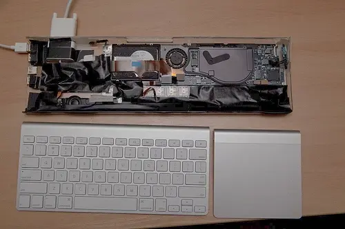 Un Mac dans un clavier