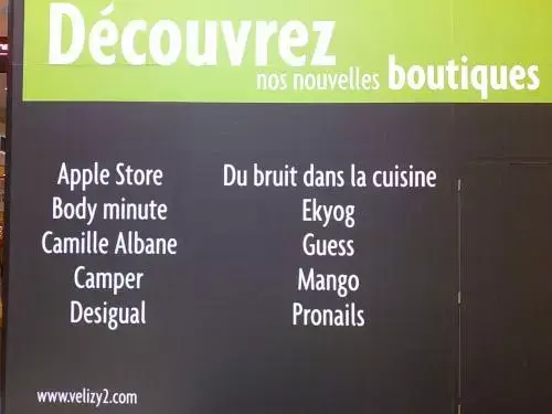 AppleStore : petit tour à Vélizy 2