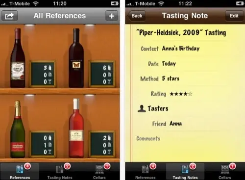 Vinoteka pour iOS