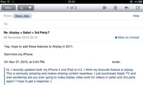 AirPlay : du nouveau en 2011 ?