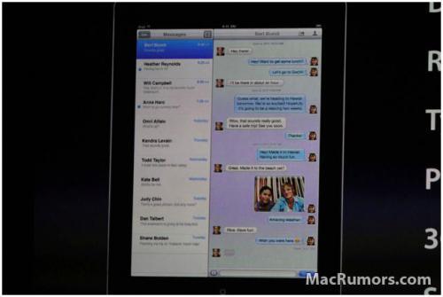WWDC'11 : iMessage permet de discuter
