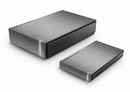 LaCie et Porsche s'associent pour de nouveaux disques externes
