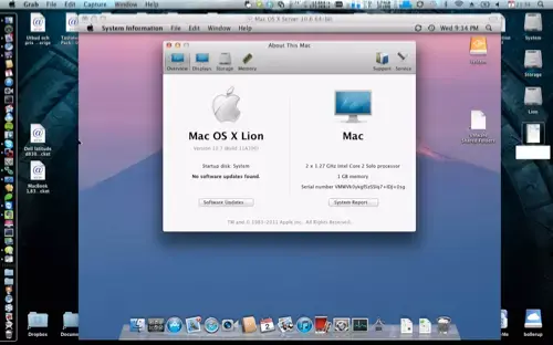 Installer Lion dans une machine virtuelle vmware