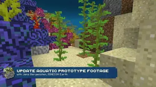 Minecraft reçoit sa mise à jour Aquatique sur iPhone et iPad