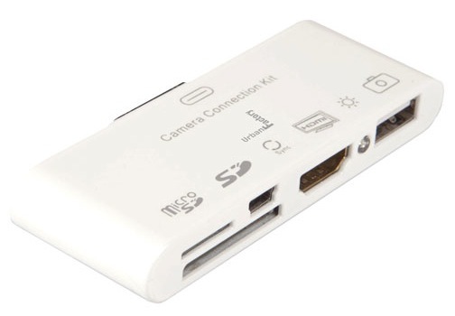 Un kit de connexion 5 en 1 pour iBidule (HDMI, SD, USB...)