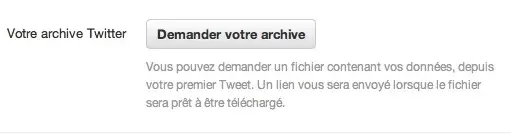 Les Archives Twitter proposées en français