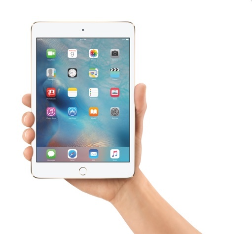 iPad mini 4 : processeur A8, vidéos en slow-motion et Bluetooth 4.2