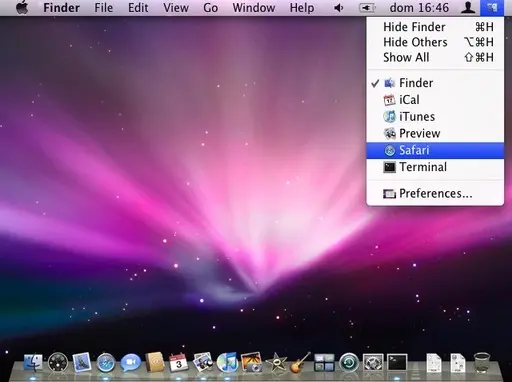 multiXFinder : un sélecteur d'applications à la sauce OS 9 