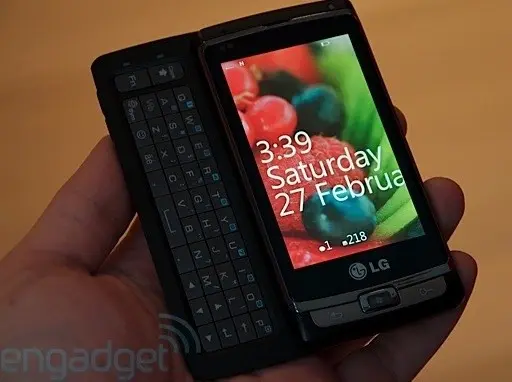 Le premier Windows 7 Phone Series entraperçu