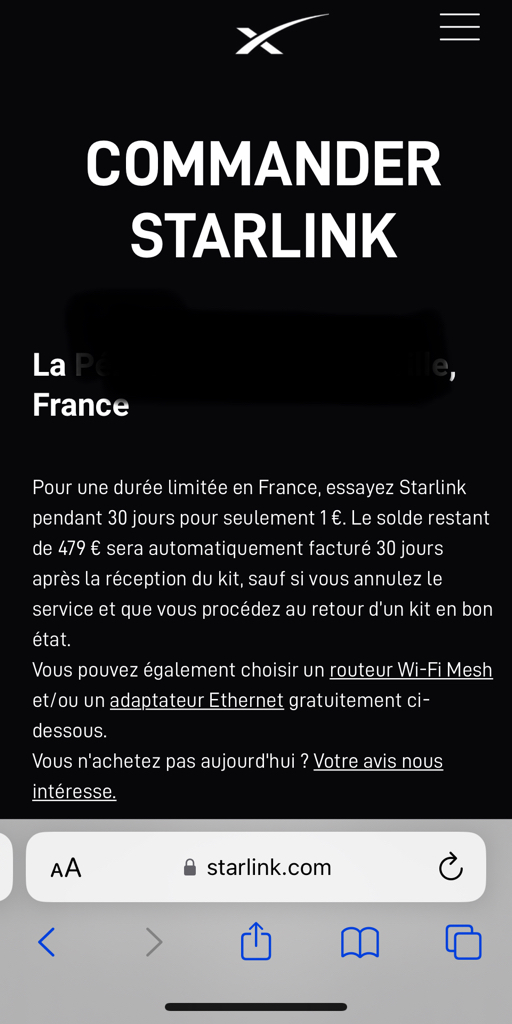 Starlink supprime la limite de données de 250 Go (+ essai 30 jours à 1€)