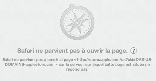 La mystérieuse inaccessibilité des Apple Store en ligne