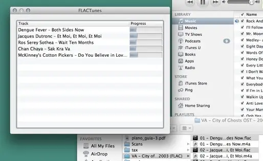 FLACTunes convertit vos .FLAC pour iTunes gratuitement sur Mac