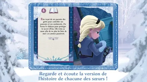 La Reine des Neiges : le livre interactif est en super promo sur l'App Store