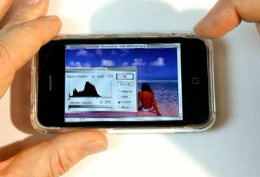 Photoshop 1.0 porté sur l'iPhone