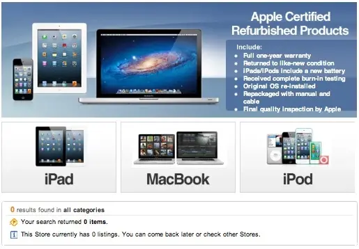 Une boutique eBay pour les produits reconditionnés Apple ?