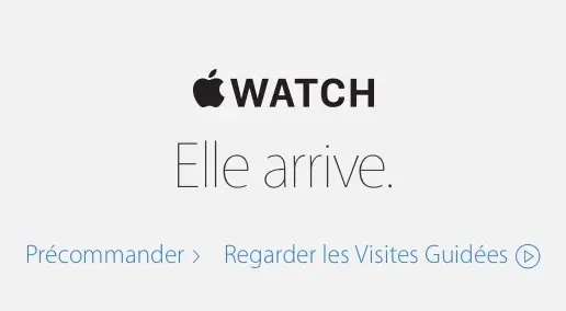 Apple Watch : Apple.fr supprime à son tour la mention du 24 avril