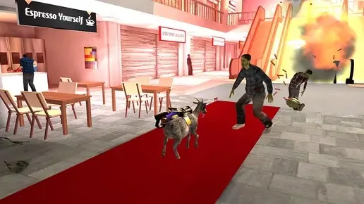 Goat Simulator et son extension zombie sont en promotion sur l'App Store