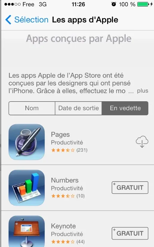 iPhone 5s/5c : comment récupérer iWork/iLife gratuitement ?