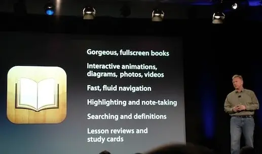 Apple annonce iBooks 2