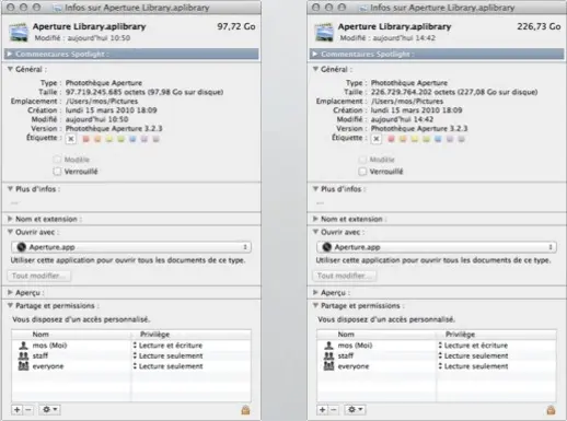 Astuce Aperture : réduisez la taille de votre bibliothèque