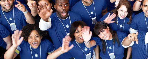 Apple recrute encore pour l'Apple Store de Nantes