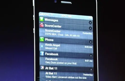 WWDC '11 : iOS 5 s'affiche