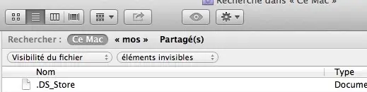 Astuce : afficher ces fichiers qu'OS X vous cache