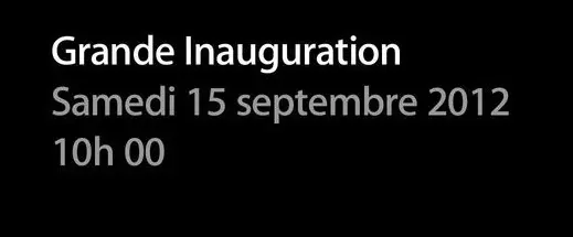 Apple Store de Strasbourg: ouverture le 15 septembre officialisée