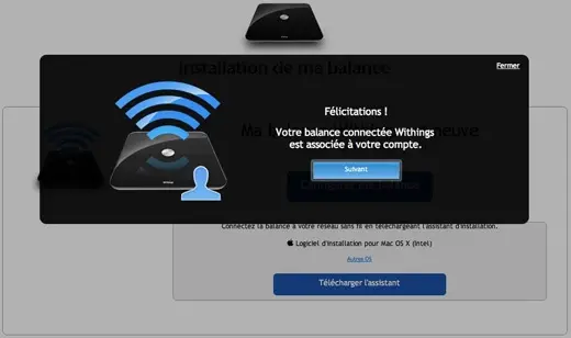 Test de la balance connectée Withings