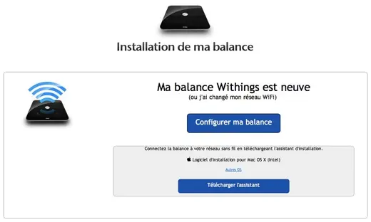 Test de la balance connectée Withings