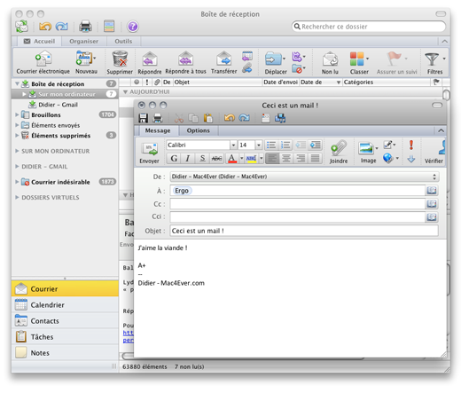 Office 2011 : le test de Mac4Ever