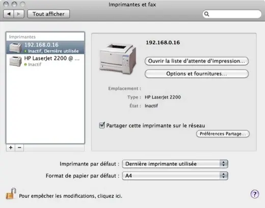 AirPlay/AirPrint : mode d'emploi