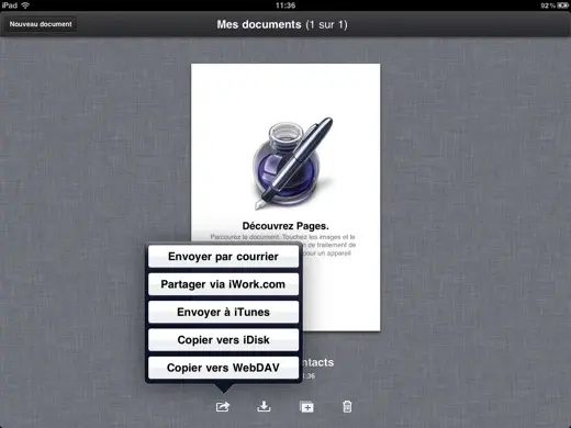 Quel est le meilleur traitement de texte sur iPad 