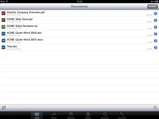 Quel est le meilleur traitement de texte sur iPad 