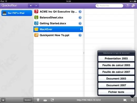 Quel est le meilleur traitement de texte sur iPad 