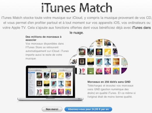 iTunes Match : comment ça marche ?