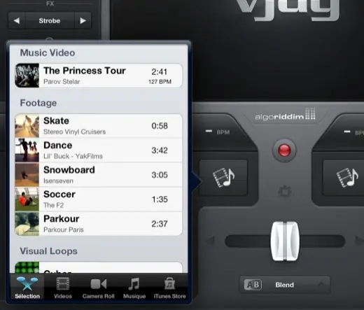 vjay, l'étonnant DJ de vos vidéos sur iPad