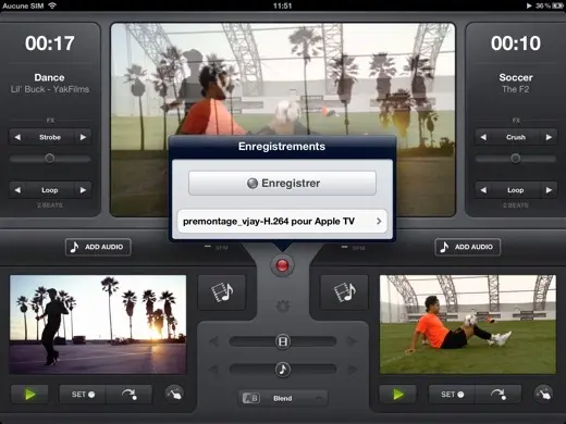 vjay, l'étonnant DJ de vos vidéos sur iPad