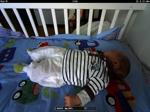 Test du Smart Baby Monitor de WiThings