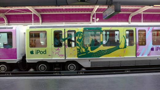 Le métro de Marseille et l'iPod