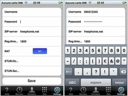 Free, la VoIP sur iPhone !