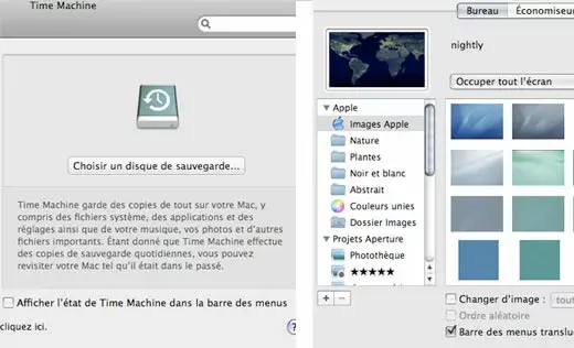 Mac OS 10.5.2, nouvelles fonctions