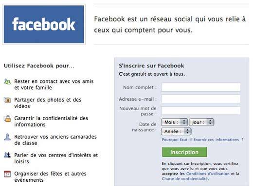 FaceBook cause français