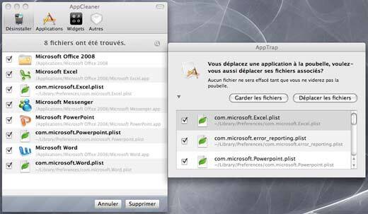 Mac OS X : deinstaller proprement des applications