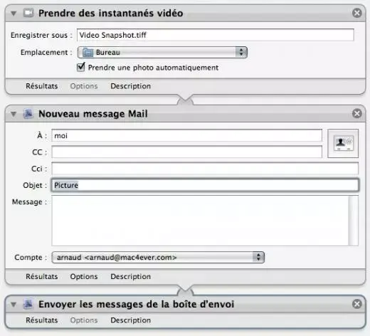 Astuce : déclenchez votre webcam par mail !