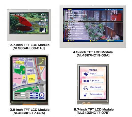 Des écrans compatibles HD de 2,7 pouces.