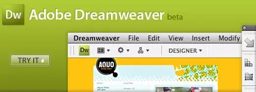 Adobe : Dreamweaver, Fireworks et Soundbooth CS4 bêta !